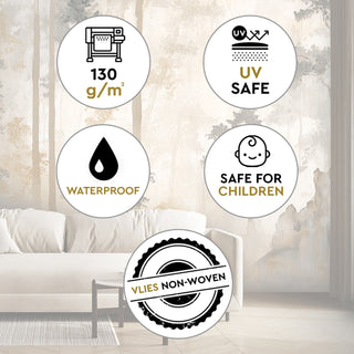 Fototapetai, Vintažinio miško paslaptis Tapetai Gera namie - Geranamie.lt