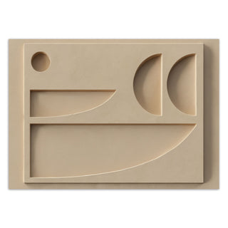 Fototapetai, Smėlio geometrinė abstrakcija 3D Tapetai Gera namie - Geranamie.lt