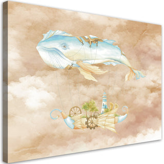 Paveikslas ant drobės, Skraidantis banginis išpardavimas Paveikslai ant drobės Gera namie - Geranamie.lt