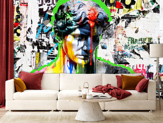 Fototapetai, Akmeninė Revoliucija Pop Art Tapetai Gera namie - Geranamie.lt