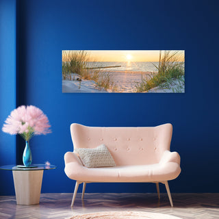 Paveikslas ant drobės, Saulėlydis virš jūros išpardavimas Paveikslai ant drobės Gera namie - Geranamie.lt