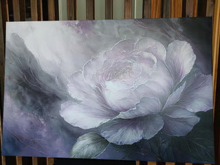 Paveikslas ant drobės, Violetinis bijūno žiedas išpardavimas Paveikslai ant drobės Gera namie - Geranamie.lt