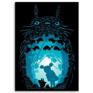 Paveikslas ant drobės, Ddjvigo, Paslaptingasis Totoro Paveikslai ant drobės Gera namie - Geranamie.lt