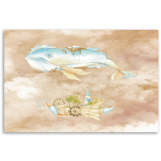 Paveikslas ant drobės, Skraidantis banginis išpardavimas Paveikslai ant drobės Gera namie - Geranamie.lt