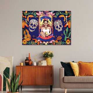 Paveikslas ant drobės, Frida Kahlo Los Muertos Paveikslai ant drobės Gera namie - Geranamie.lt
