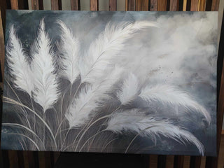 Paveikslas ant drobės, Subtilios pampų žolės išpardavimas Paveikslai ant drobės Gera namie - Geranamie.lt