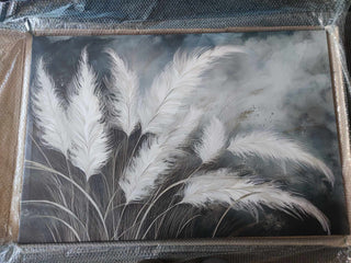 Paveikslas ant drobės, Subtilios pampų žolės išpardavimas Paveikslai ant drobės Gera namie - Geranamie.lt