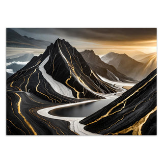 Fototapetai, Abstrakčios kalnų viršūnės Tapetai Gera namie - Geranamie.lt