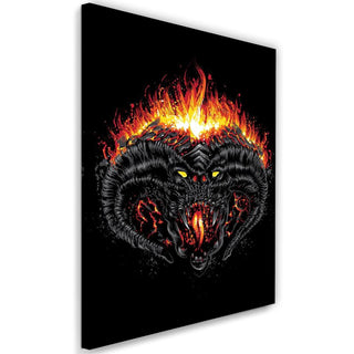Paveikslas ant drobės, Dr. Monekers, Morgoth demonas Paveikslai ant drobės Gera namie - Geranamie.lt