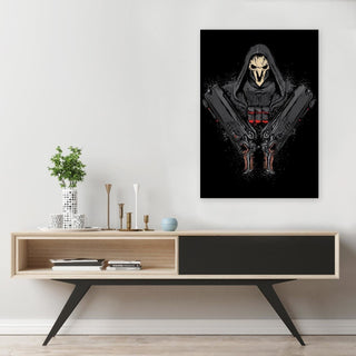 Paveikslas ant drobės, Dr. Monekers, Overwatch Reaper Paveikslai ant drobės Gera namie - Geranamie.lt