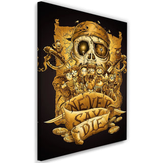 Paveikslas ant drobės, Never Say Die Steampunk Paveikslai ant drobės Gera namie - Geranamie.lt