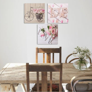 Paveikslų ant drobės rinkinys, Meilės akcentai Paveikslai ant drobės Gera namie - Geranamie.lt.jpg