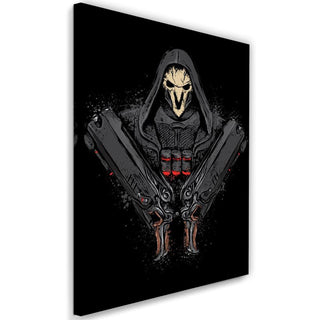 Paveikslas ant drobės, Dr. Monekers, Overwatch Reaper Paveikslai ant drobės Gera namie - Geranamie.lt