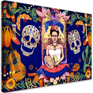 Paveikslas ant drobės, Frida Kahlo Los Muertos Paveikslai ant drobės Gera namie - Geranamie.lt