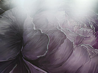 Paveikslas ant drobės, Violetinis bijūno žiedas išpardavimas Paveikslai ant drobės Gera namie - Geranamie.lt