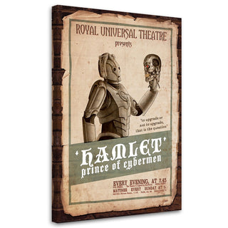 Paveikslas ant drobės, Saqman, Hamlet Prince of Cybermen Paveikslai ant drobės Gera namie - Geranamie.lt