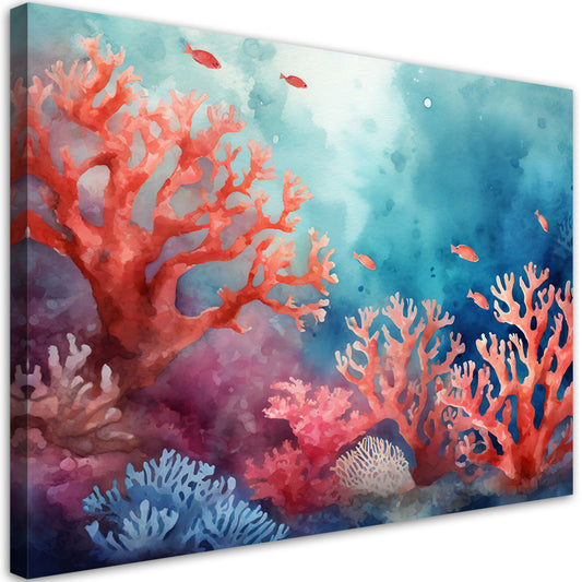 Paveikslas Ant Drobės, Ant plūduriuojančio jūros koralų rifo