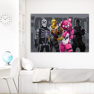 Paveikslas ant drobės, Fortnite personažai Paveikslai ant drobės Gera namie - Geranamie.lt