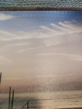 Paveikslas ant drobės, Saulėlydis paplūdimyje vasarą išpardavimas Paveikslai ant drobės Gera namie - Geranamie.lt