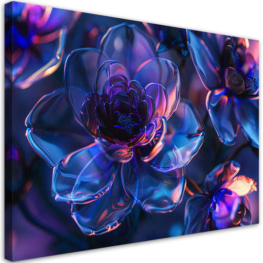 Paveikslas Ant Drobės, Granatų gėlės - 3D gylis