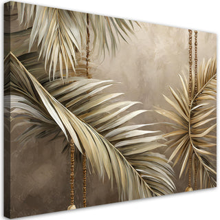 Paveikslas ant drobės, Palmių lapai boho Paveikslai ant drobės Gera namie - Geranamie.lt