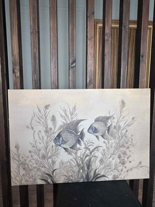 Paveikslas ant drobės, Žuvys pastelėje išpardavimas Paveikslai ant drobės Gera namie - Geranamie.lt