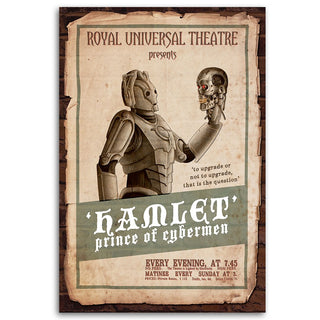 Paveikslas ant drobės, Saqman, Hamlet Prince of Cybermen Paveikslai ant drobės Gera namie - Geranamie.lt