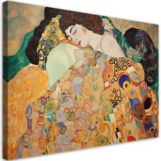 Paveikslas ant drobės, Gustav Klimt, Mieganti moteris Paveikslai ant drobės Gera namie - Geranamie.lt
