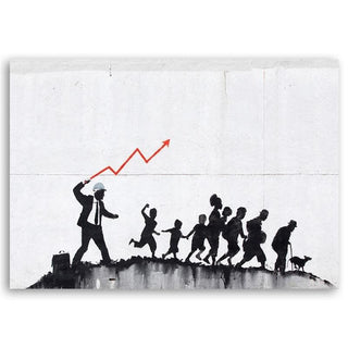 Paveikslas ant drobės, Banksy, The Wip Paveikslai ant drobės Gera namie - Geranamie.lt