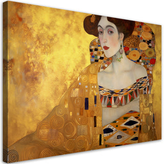 Paveikslas ant drobės, Gustav Klimt, Moters žvilgsnis Paveikslai ant drobės Gera namie - Geranamie.lt