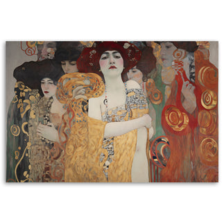 Paveikslas ant drobės, Gustav Klimt, Moterų būrys Paveikslai ant drobės Gera namie - Geranamie.lt