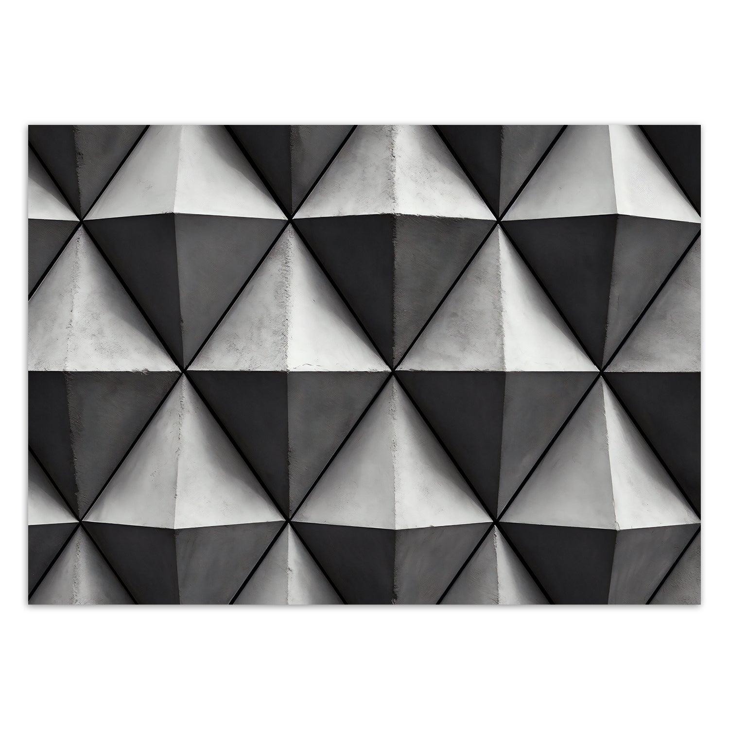 Tapetai, Geometriniai trikampiai 3D - Gera namie
