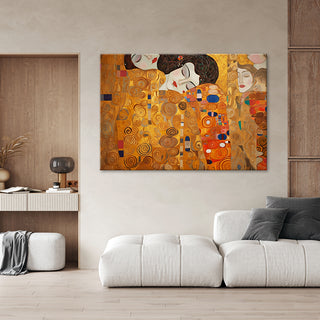 Paveikslas ant drobės, Gustav Klimt, Gražios moterys Paveikslai ant drobės Gera namie - Geranamie.lt