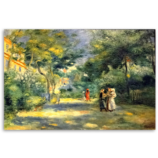 Paveikslas ant drobės, P.A. Renoir, Montmartre sodas Paveikslai ant drobės Gera namie - Geranamie.lt