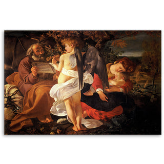Paveikslas ant drobės, Caravaggio, Poilsis pakeliui į Egiptą Paveikslai ant drobės Gera namie - Geranamie.lt