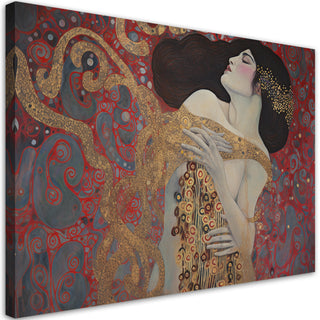 Paveikslas ant drobės, Gustav Klimt, Moters grožis Paveikslai ant drobės Gera namie - Geranamie.lt