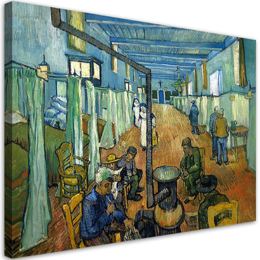 Paveikslas ant drobės, Vincent van Gogh, Arlio ligoninės palata