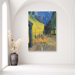 Paveikslas ant drobės, V.van Gogh, Kavinės terasa išpardavimas Paveikslai ant drobės Gera namie - Geranamie.lt