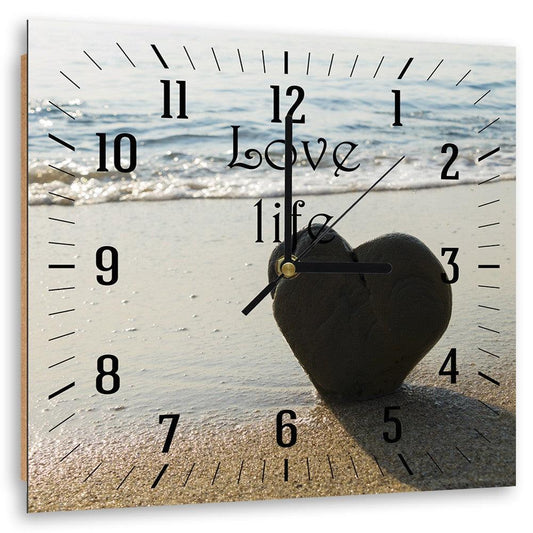 Sieninis laikrodis, Širdis paplūdimyje