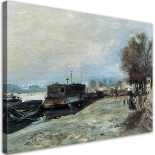 Paveikslas ant drobės, P.A. Renoir, Valčių plovimas Senoje Paveikslai ant drobės Gera namie - Geranamie.lt