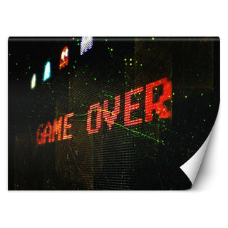 Fototapetai, Užrašas GAME OVER juodas Tapetai Gera namie - Geranamie.lt