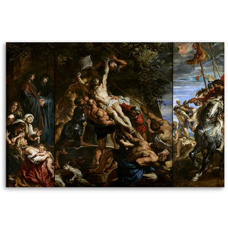 Paveikslas ant drobės, Peter Paul Rubens, Kryžiaus pakėlimo scena Paveikslai ant drobės Gera namie - Geranamie.lt