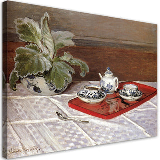Paveikslas ant drobės, C. Monet, Arbatos laikas Paveikslai ant drobės Gera namie - Geranamie.lt