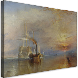 Paveikslas ant drobės, J.M.W. Turner, The Fighting Temeraire Paveikslai ant drobės Gera namie - Geranamie.lt
