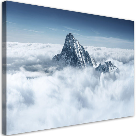 Paveikslas ant drobės, Alpės virš debesų