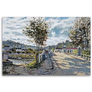 Paveikslas ant drobės, C. Monet, Bougival tiltas Paveikslai ant drobės Gera namie - Geranamie.lt