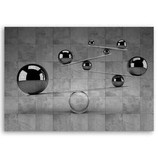 Paveikslas ant drobės, 3D blizgantys rutuliai Paveikslai ant drobės Gera namie - Geranamie.lt