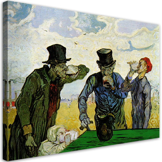 Paveikslas ant drobės, Vincent van Gogh, Geriantys
