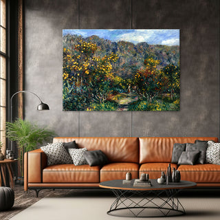 Paveikslas ant drobės, P.A. Renoir, Peizažas su mimozomis Paveikslai ant drobės Gera namie - Geranamie.lt