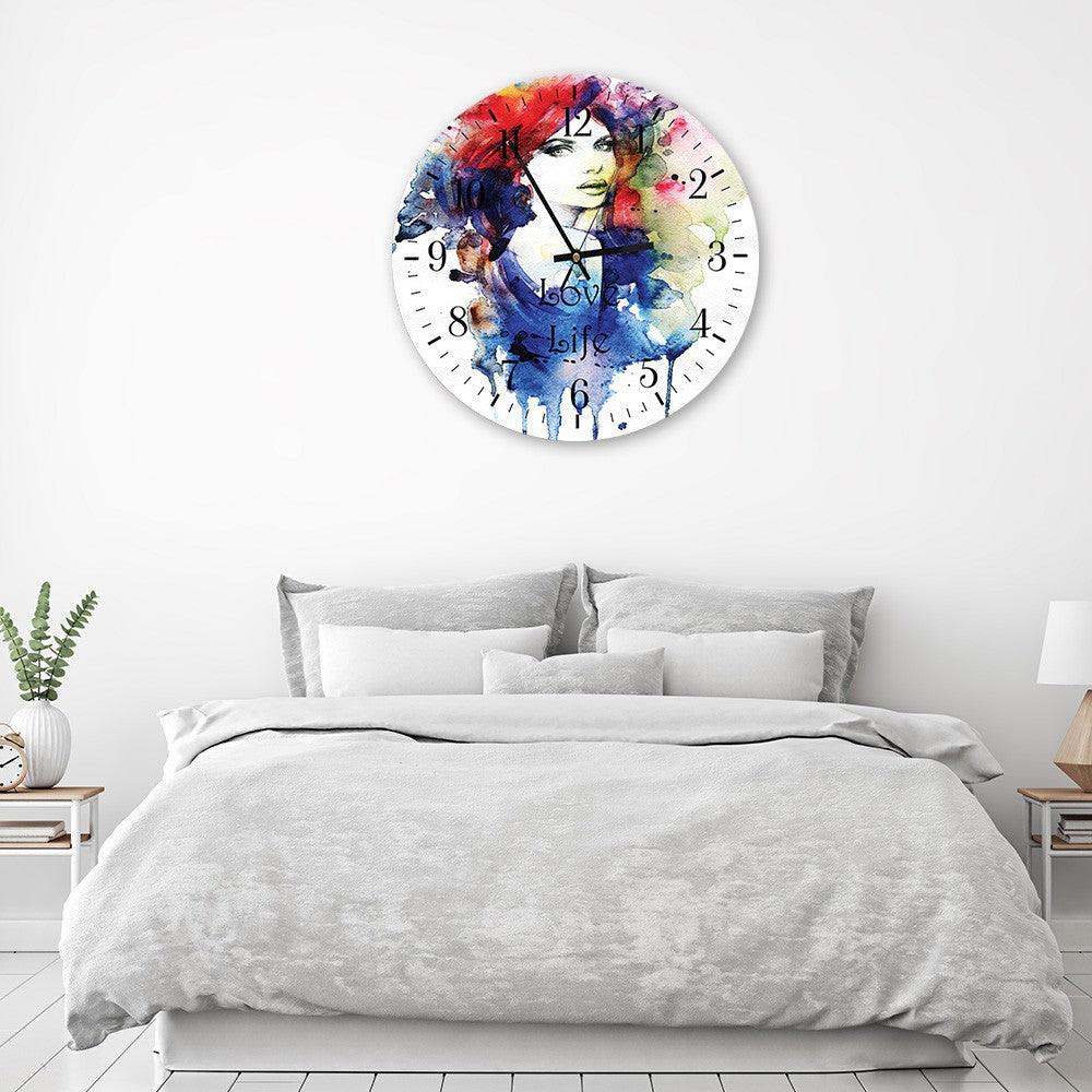 Sieninis laikrodis, Meilės gyvenimui akvarelė - Gera namie